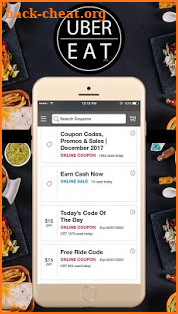 Free UberEats Promo Code Deliciosamente screenshot