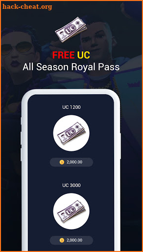 Free UC All Season Royal Pass screenshot