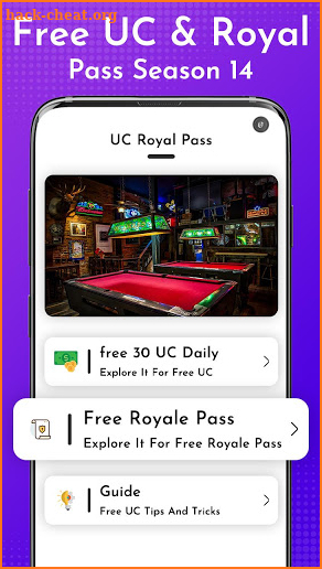 Free UC and Royal Pass: Season 17 screenshot