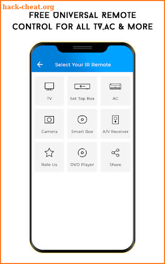 Free Universal Remote Control For All TV, AC &more screenshot