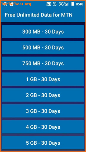 Free Unlimited Data for MTN screenshot