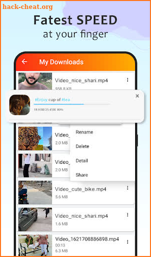 Free Video Downloader App | Sax Video Player screenshot