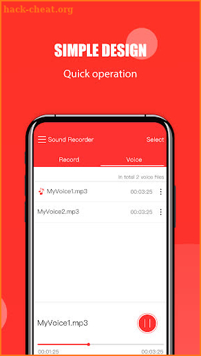 Free Voice & Audio Recorder screenshot