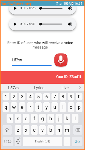 Free Voice Messenger screenshot