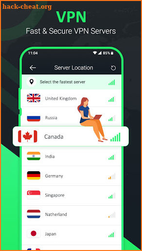 Free VPN 2021 - VPN Proxy Server & Secure VPN screenshot