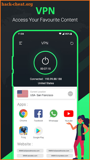 Free VPN 2021 - VPN Proxy Server & Secure VPN screenshot