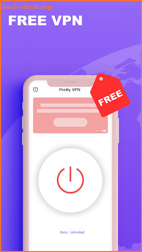 Free VPN & Secure Proxy - Pretty VPN screenshot