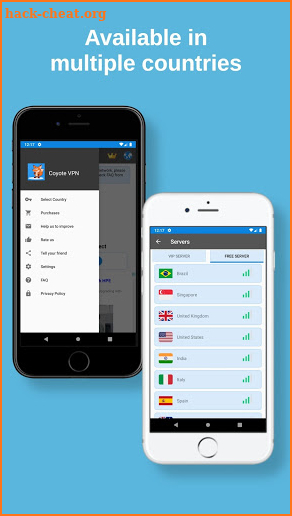 Free VPN Hub Unlimited Proxy - Proxy Coyote screenshot