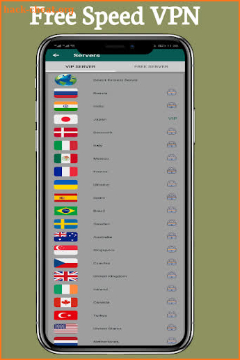 Free Vpn - Speed Vpn - Free Proxy Server screenshot