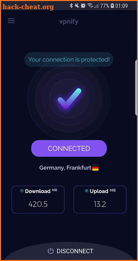 Free VPN unlimited secure hotspot proxy by vpnify screenshot