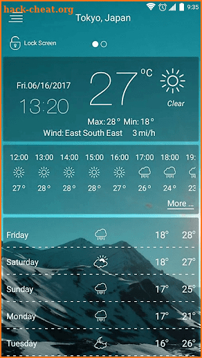 Free weather app-weather channel,live weather app screenshot