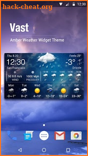 Free Weather Widget Android screenshot