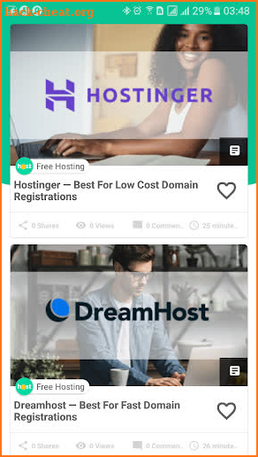 Free Web Hosting screenshot