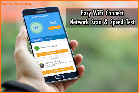 Free Wifi Connection Anywhere & WiFi Map Analyze screenshot