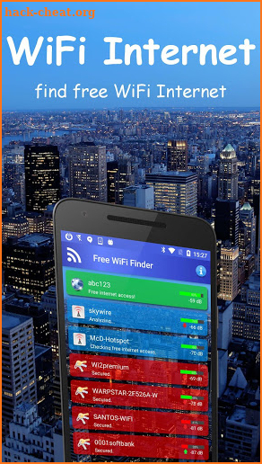 Free WiFi Internet Finder screenshot