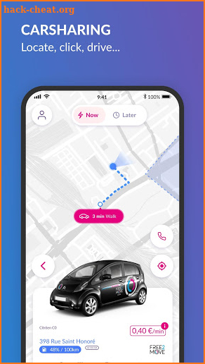 Free2Move : your mobility app screenshot