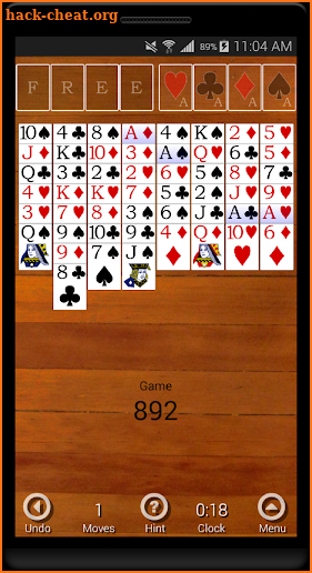 FreeCell Forever screenshot