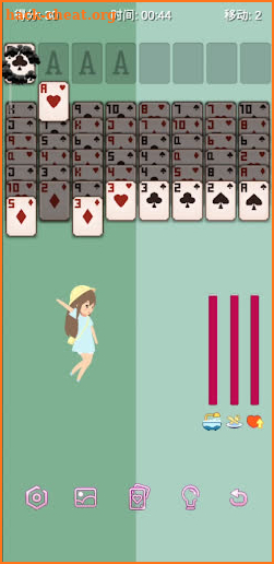 FreeCell Girl screenshot