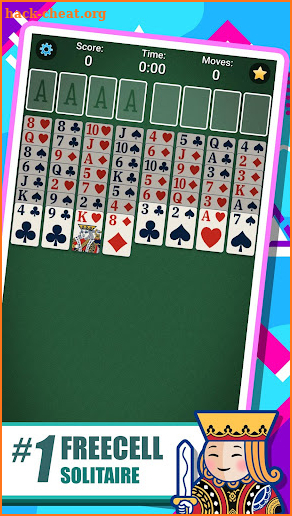 FreeCell Solitaire screenshot