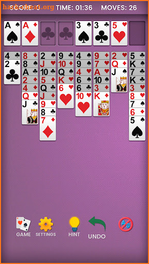 Freecell Solitaire screenshot