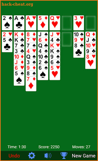 FreeCell Solitaire screenshot