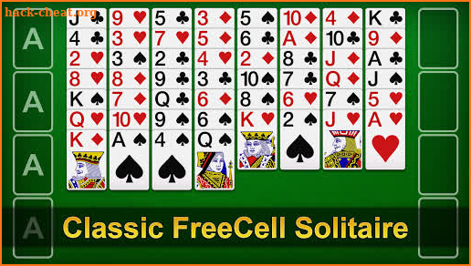 FreeCell Solitaire screenshot