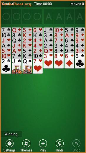 FreeCell Solitaire screenshot