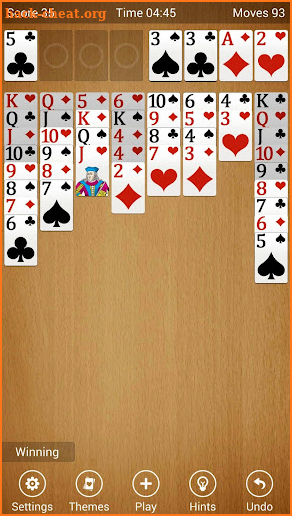 FreeCell Solitaire screenshot