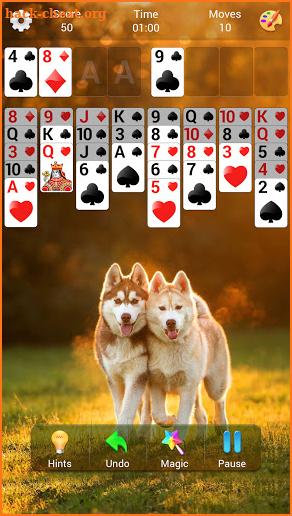 FreeCell Solitaire screenshot