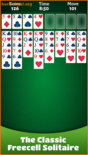 FreeCell Solitaire screenshot