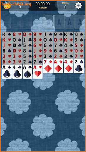 FreeCell Solitaire Card Game screenshot