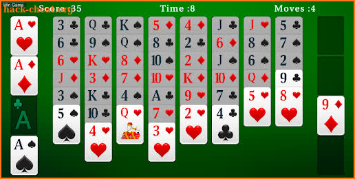 Freecell Solitaire : card game screenshot