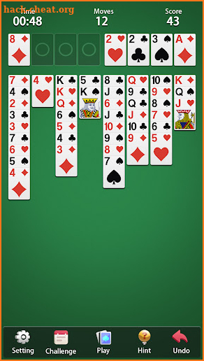 FreeCell Solitaire - Card Pro screenshot