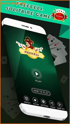 FreeCell Solitaire  -  Free Classic Card Game screenshot