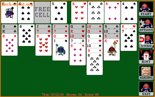 Freecell Solitaire (Full) screenshot