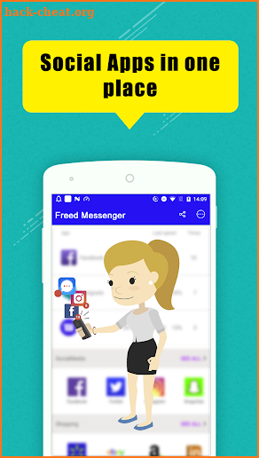 Freed Messenger screenshot