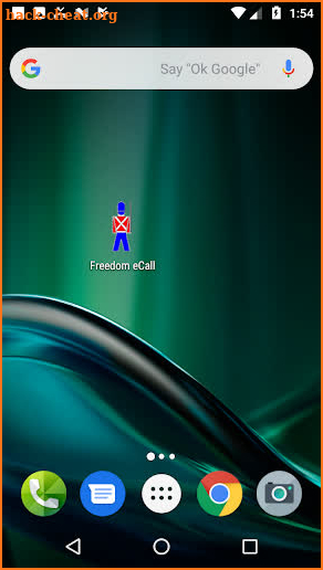 Freedom eCall screenshot