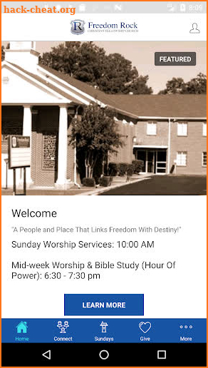 Freedom Rock Christian Church screenshot