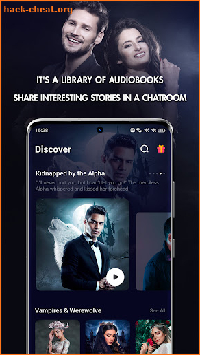 FreeEars - Audiobooks & Voice Chat Rooms screenshot