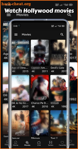 FreeFlix app screenshot