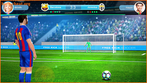 FreeKick PvP Football screenshot