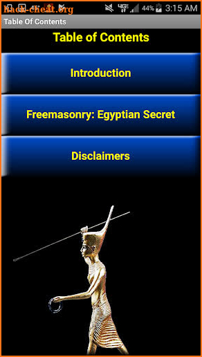 Freemasonry: The Secret Ancient Egyptian Password screenshot