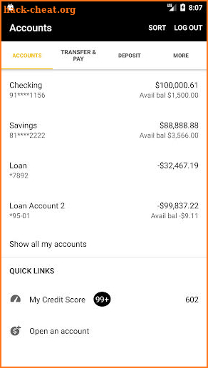 FreeStar Financial screenshot