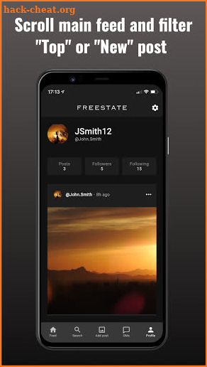 FreeState Social screenshot