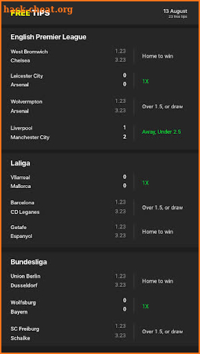 FreeTips - Betika Odibets Betway Mozzart Bet Tips screenshot