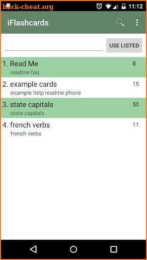 FreezingBlue Flashcards (Free) screenshot