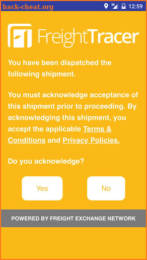 FreightTracer Mobile screenshot