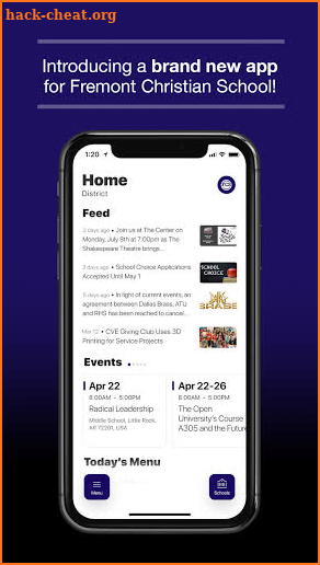 Fremont Christian School screenshot