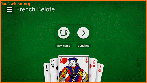 French Belote screenshot