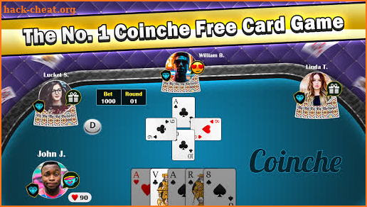 French Belote Free Multiplayer Card Game screenshot